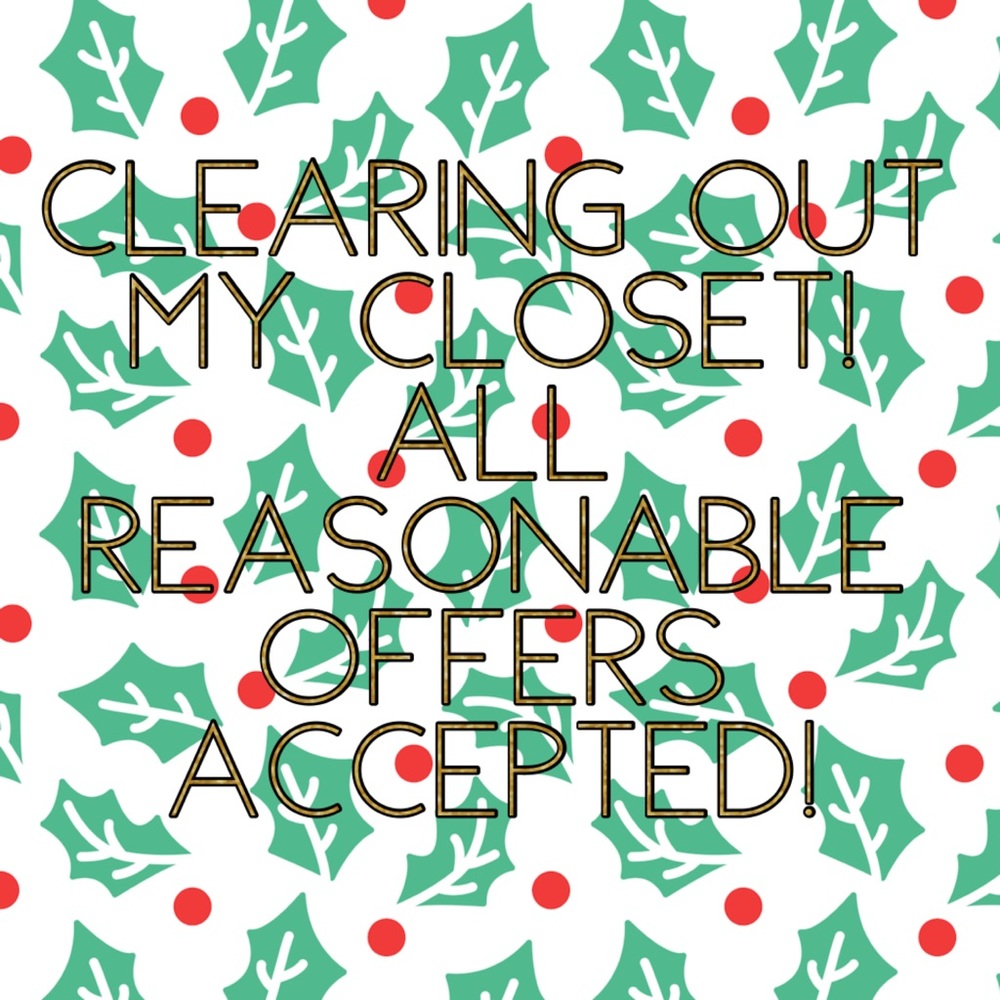 CLOSET CLEAR-OUT!